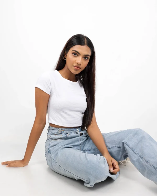 Classic Ribbed Crop Top